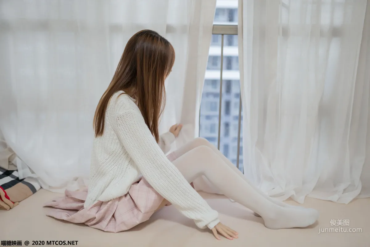 《粉格裙的眼睛娘》 [喵糖映画] VOL.077 写真集31