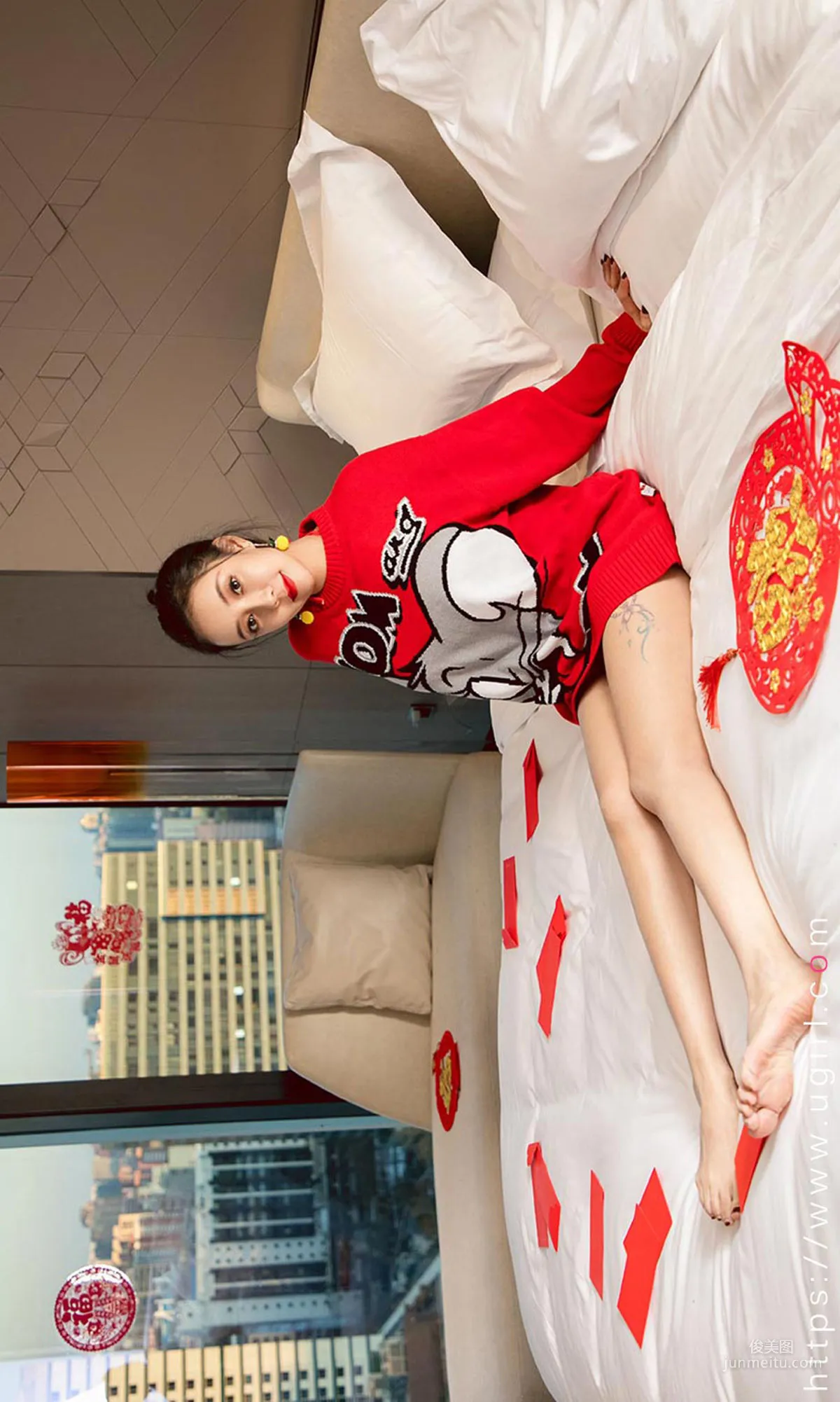 果儿Victoria《新年快乐》 [尤果圈爱尤物] No.1711 写真集10