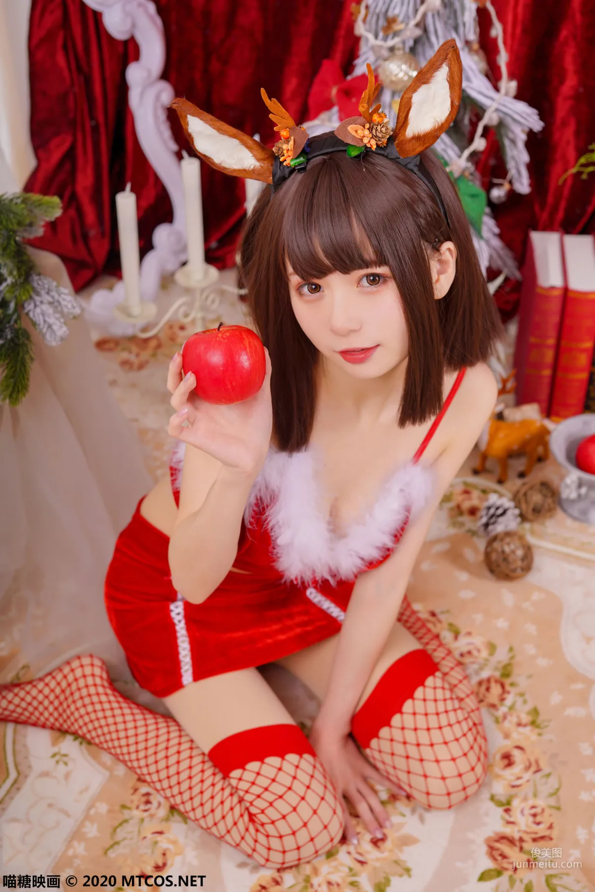 《甜甜的小麋鹿》 [喵糖映画] VOL.095 写真集16