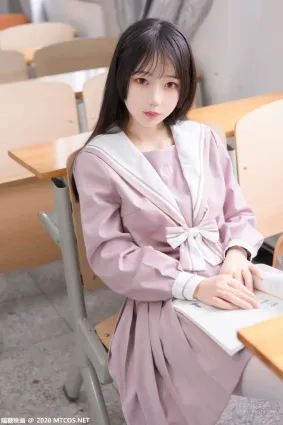 《粉色JK小姐姐》 [喵糖映畫] VOL.074 寫真集