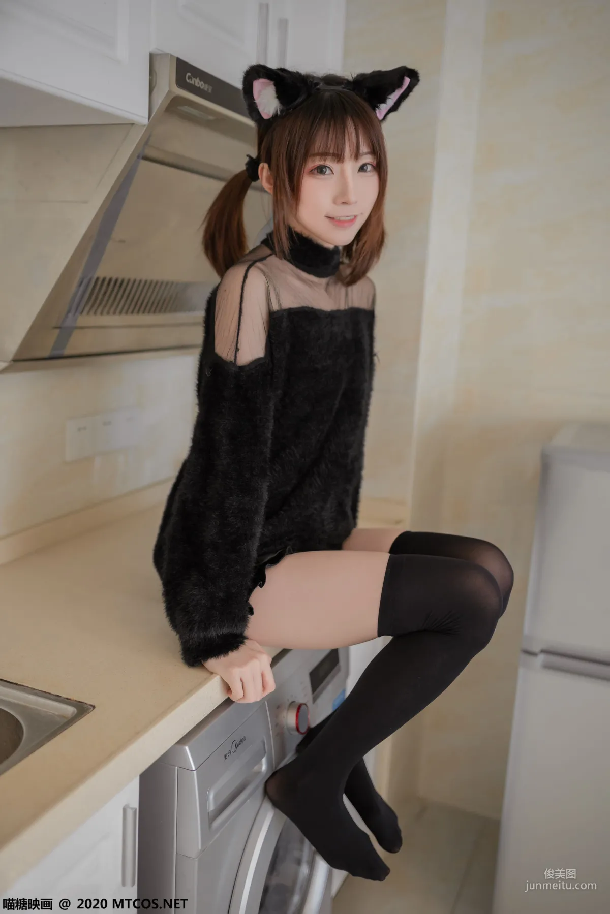 《黑喵女友》 [喵糖映画] VOL.081 写真集10