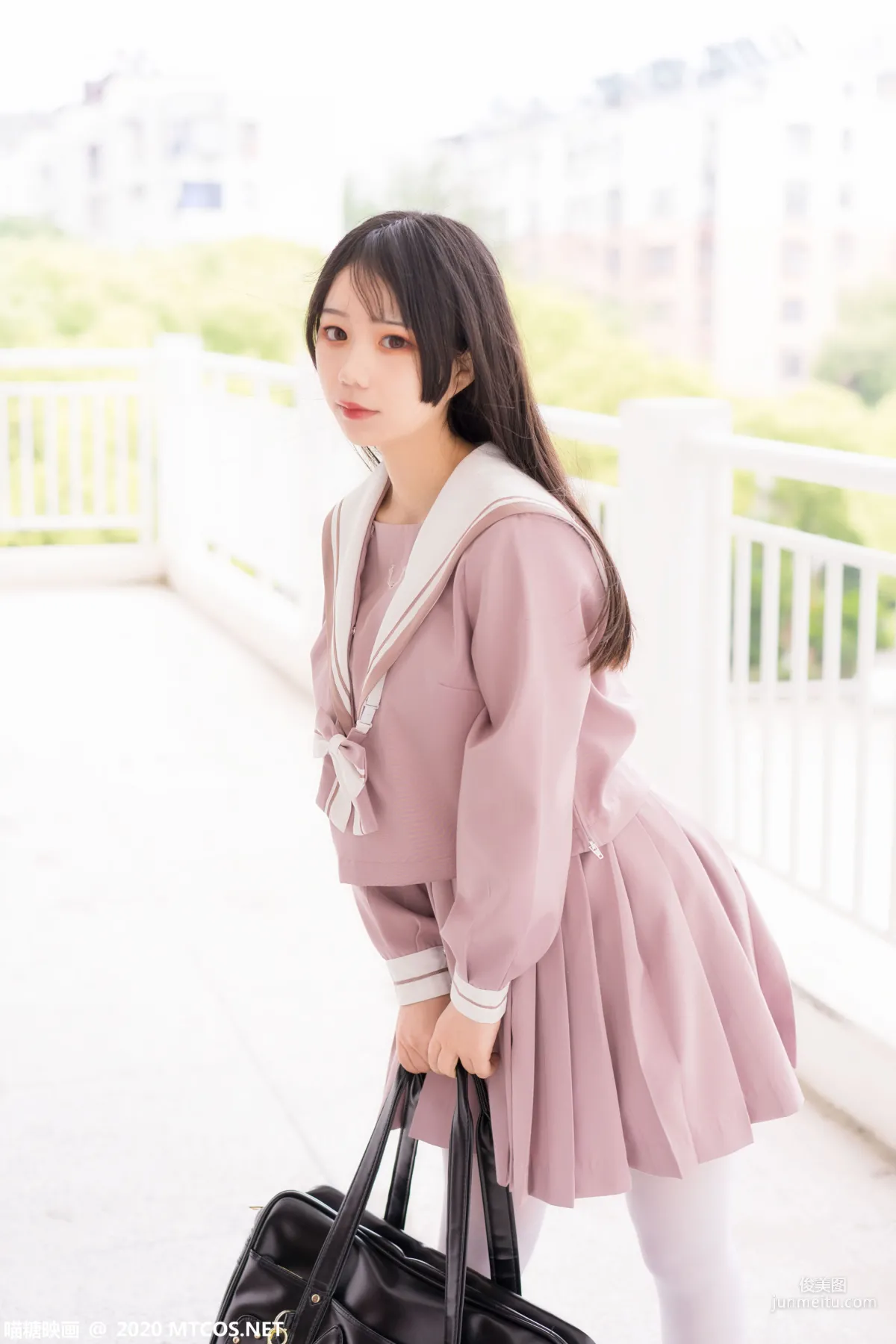 《粉色JK小姐姐》 [喵糖映画] VOL.074 写真集26