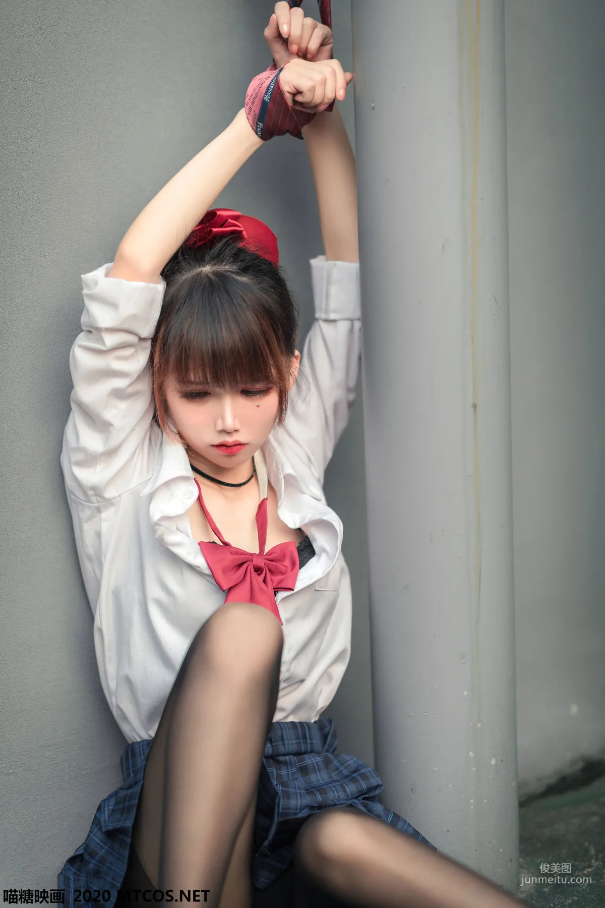 《JK制服少女》 [喵糖映画] VOL.098 写真集1