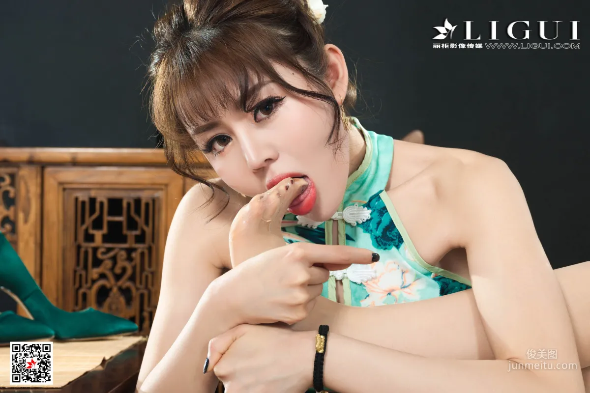 Model 凉儿《水果沙拉丝足诱惑》 [丽柜Ligui] 写真集41