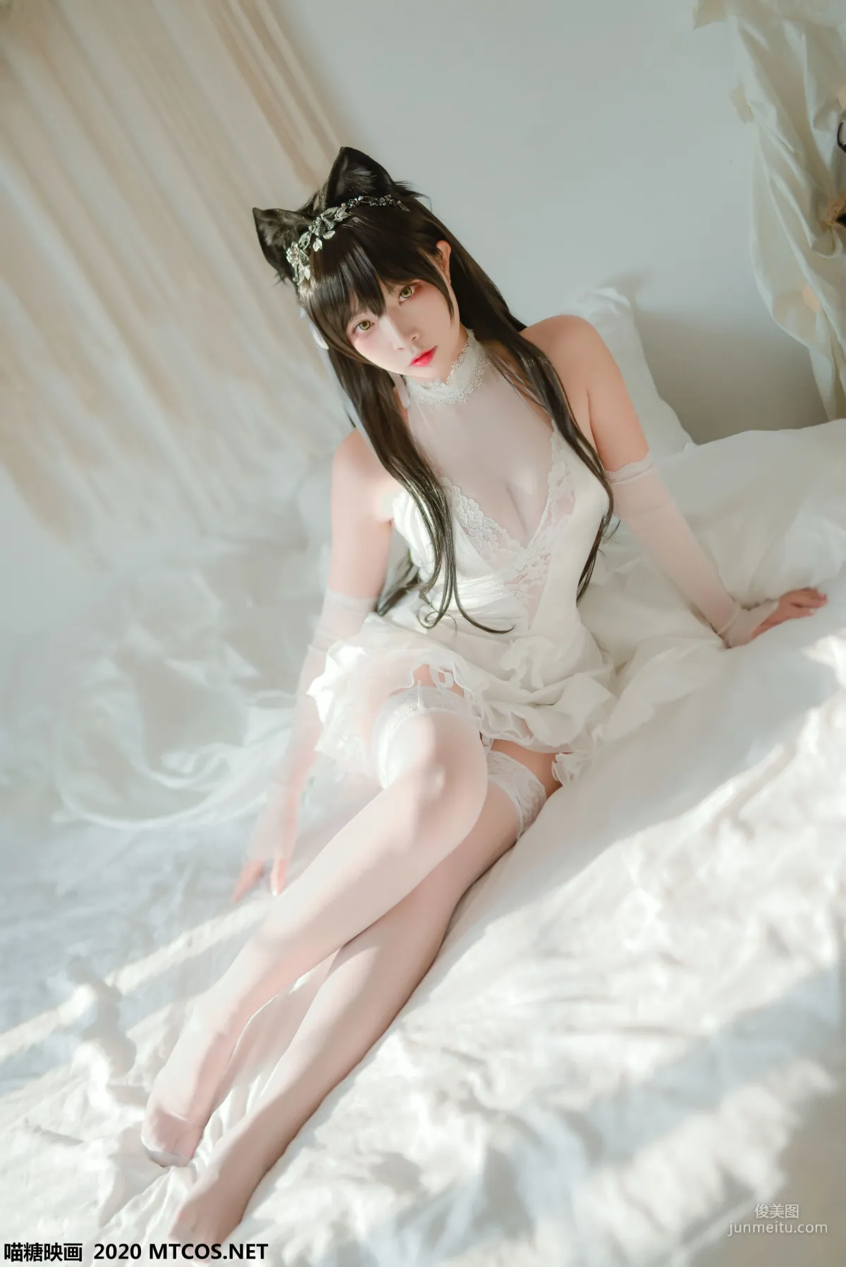 《婚纱爱宕》 [喵糖映画] VOL.100 写真集17