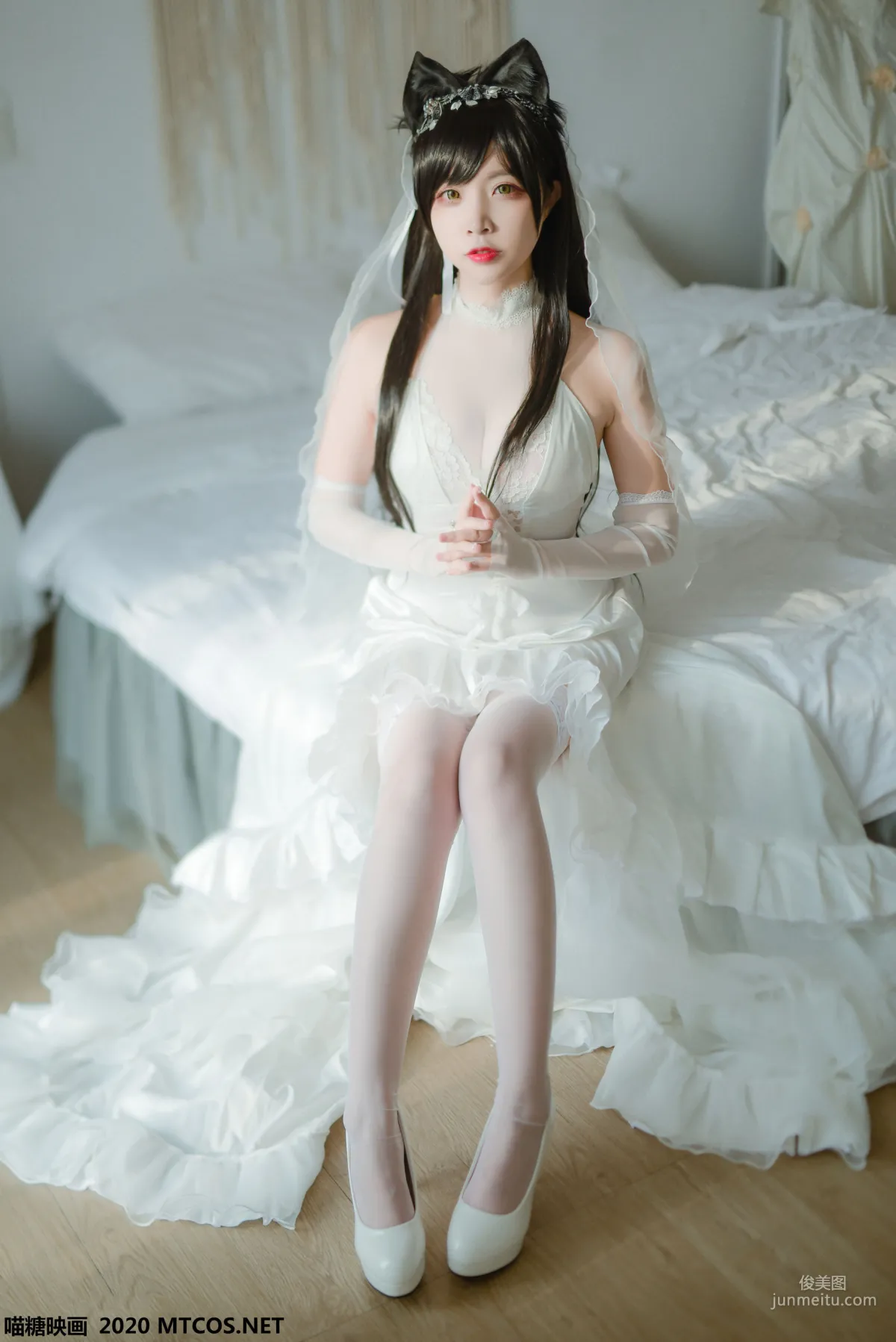 《婚纱爱宕》 [喵糖映画] VOL.100 写真集36