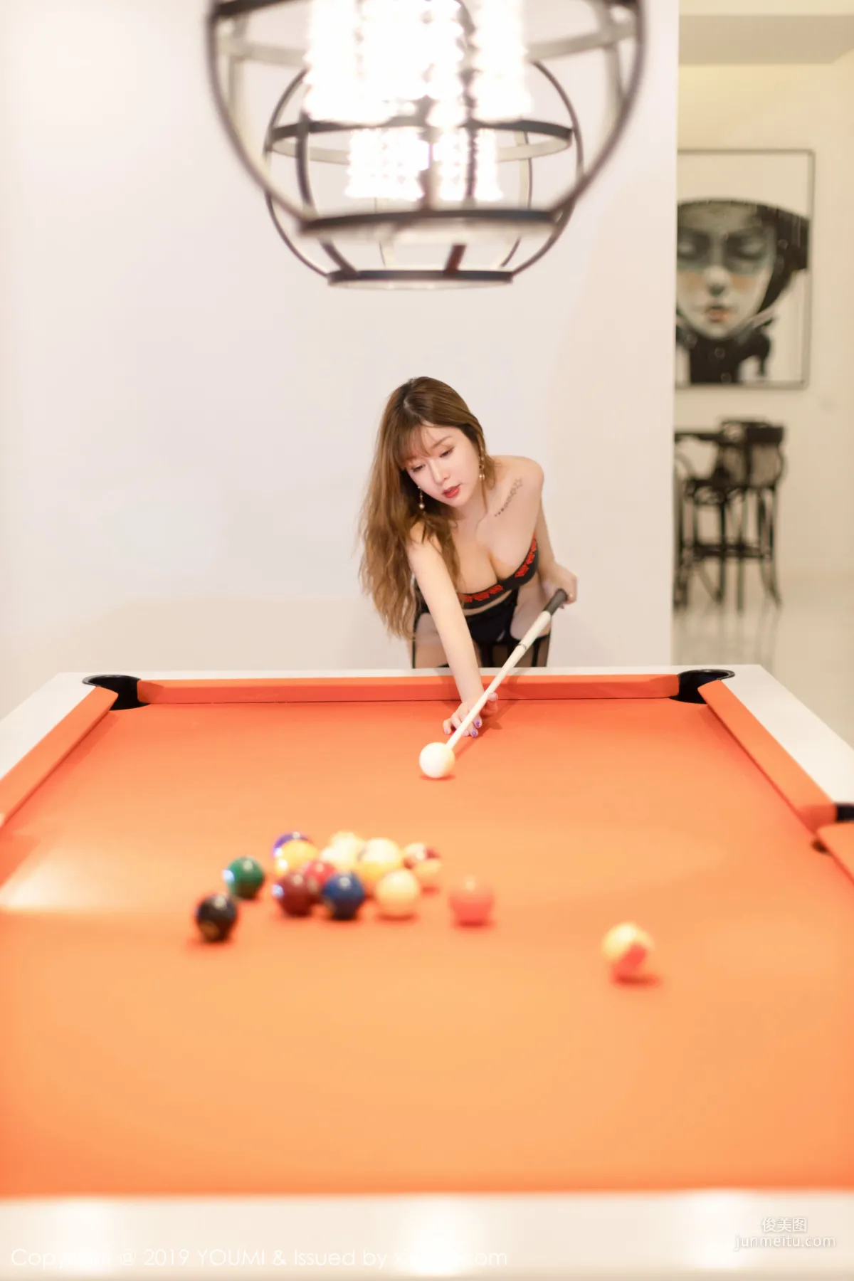 Wang Yuchun "Billiards Temptation" [YouMi] Vol.394 Photo Set photo 14