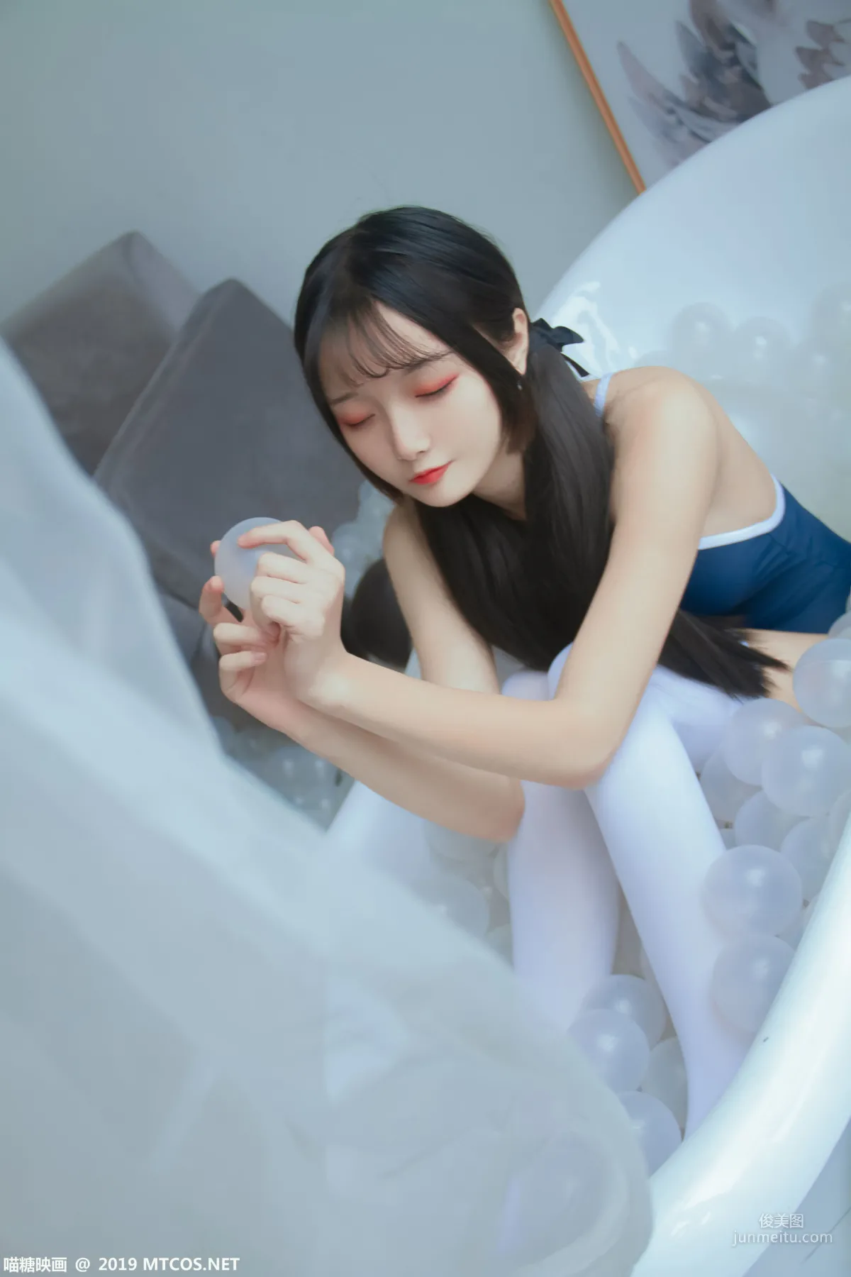 《泡泡球死库水》 [喵糖映画] VOL.046 写真集8
