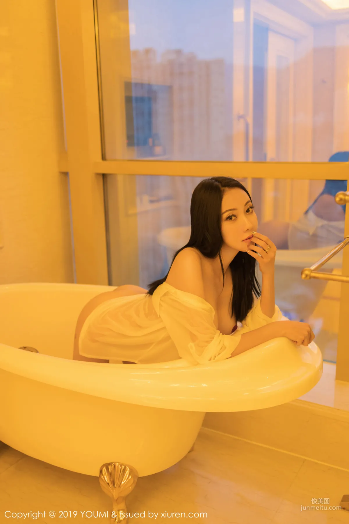 Song Guoer Victoria Bathroom White Shirt Wet Body Series [YouMi] Vol.388 Photo Set photo 30