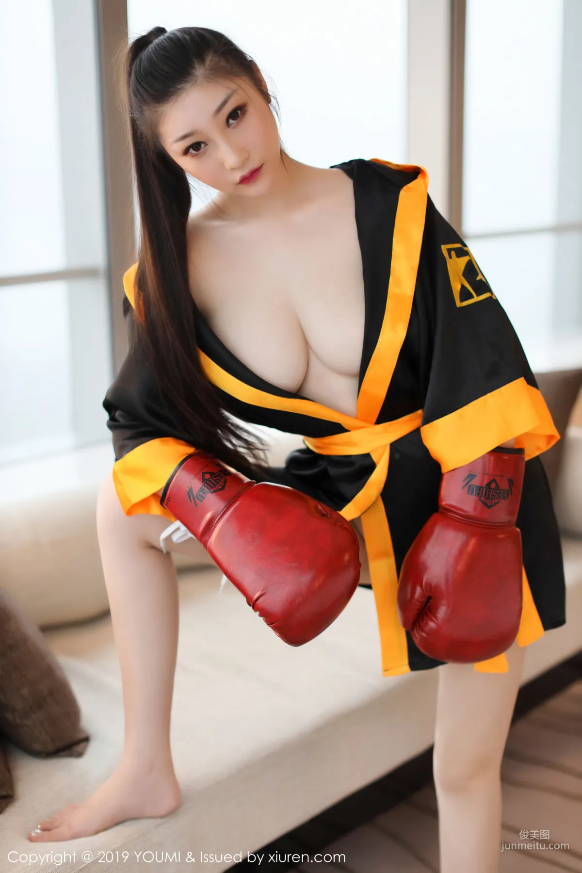 Daji Toxic Female Boxer Series [YouMi] Vol.387 Photo Set photo 9
