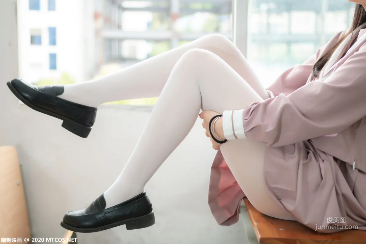 《粉色JK小姐姐》 [喵糖映画] VOL.074 写真集13