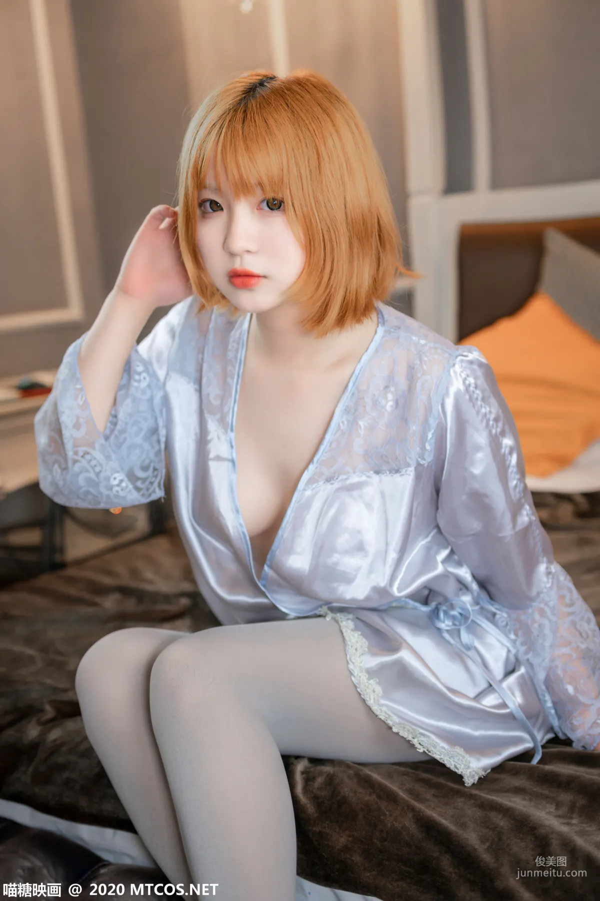 《桃子的睡衣》 [喵糖映画] VOL.085 写真集4
