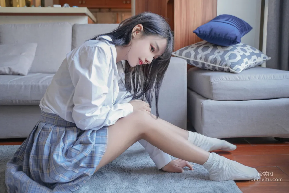 《裸腿制服裙》 [喵糖映画] VOL.047 写真集20