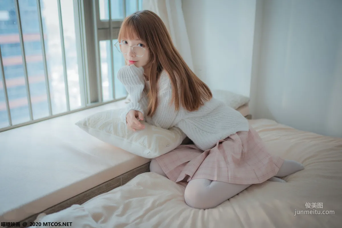 《粉格裙的眼睛娘》 [喵糖映画] VOL.077 写真集4