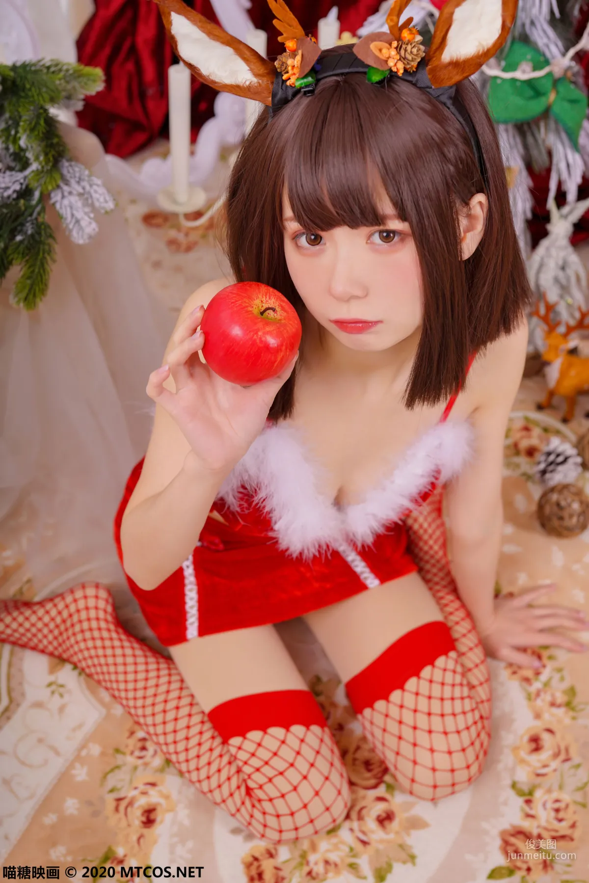 《甜甜的小麋鹿》 [喵糖映画] VOL.095 写真集4