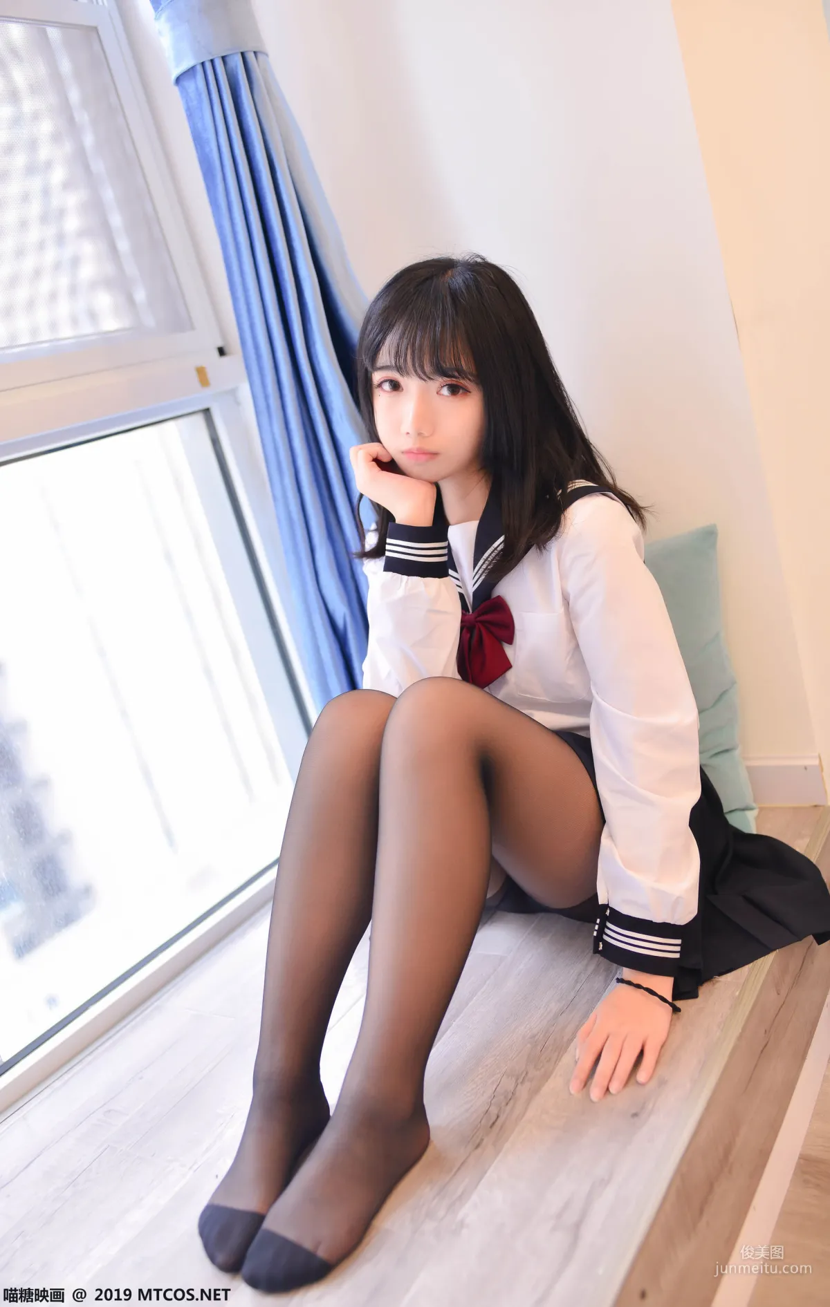 《制服下的死水库》 [喵糖映画] VOL.064 写真集5