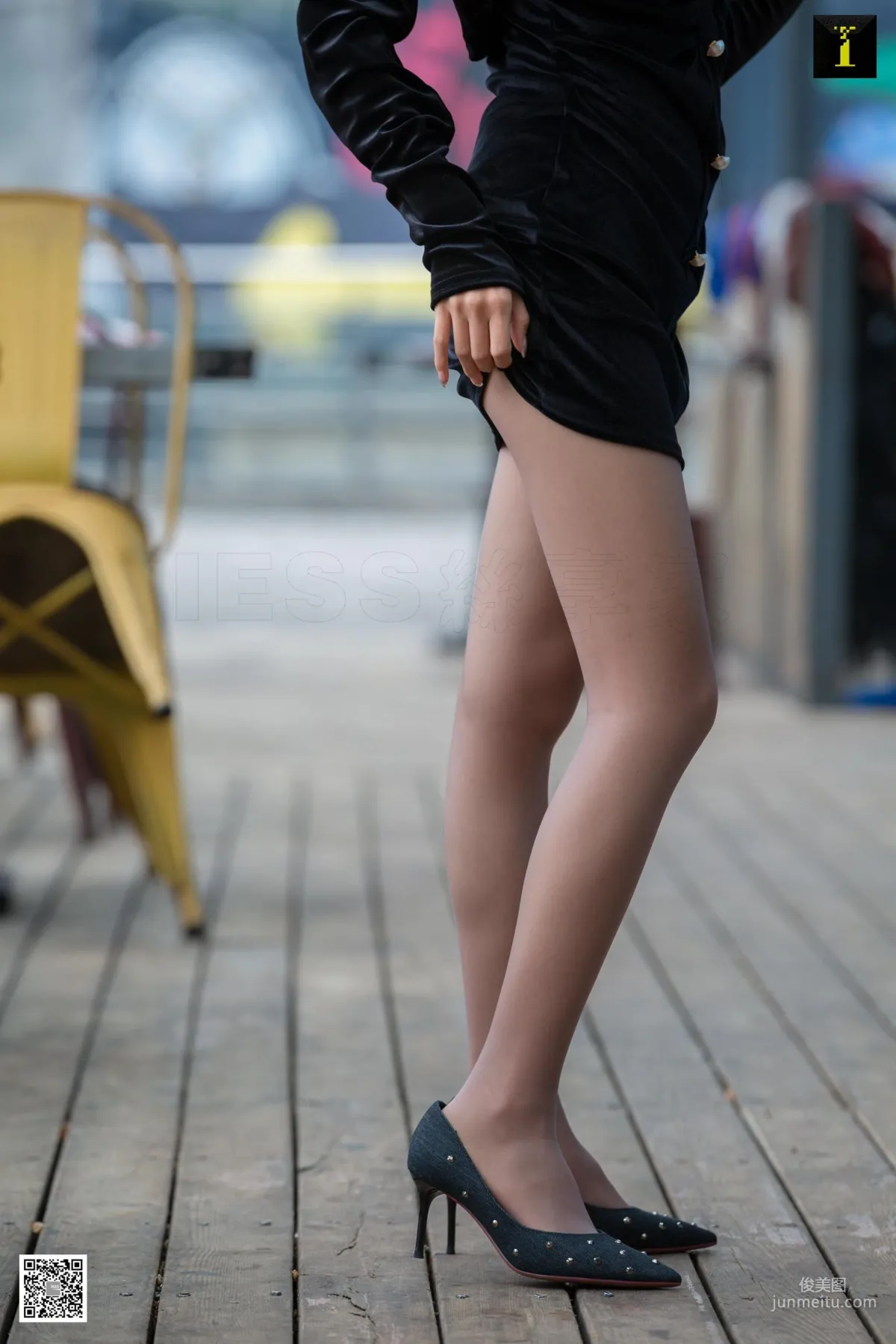 美子 《复古绒面套装》 [异思趣向IESS] 写真集3