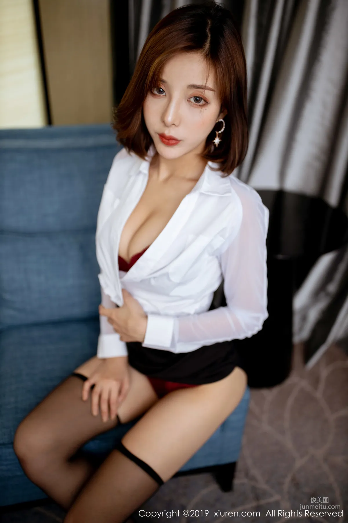 Chen Xiaomiao 'Sexy Female Secretary Series' [XiuRen] No.1841 Photo Set photo 20