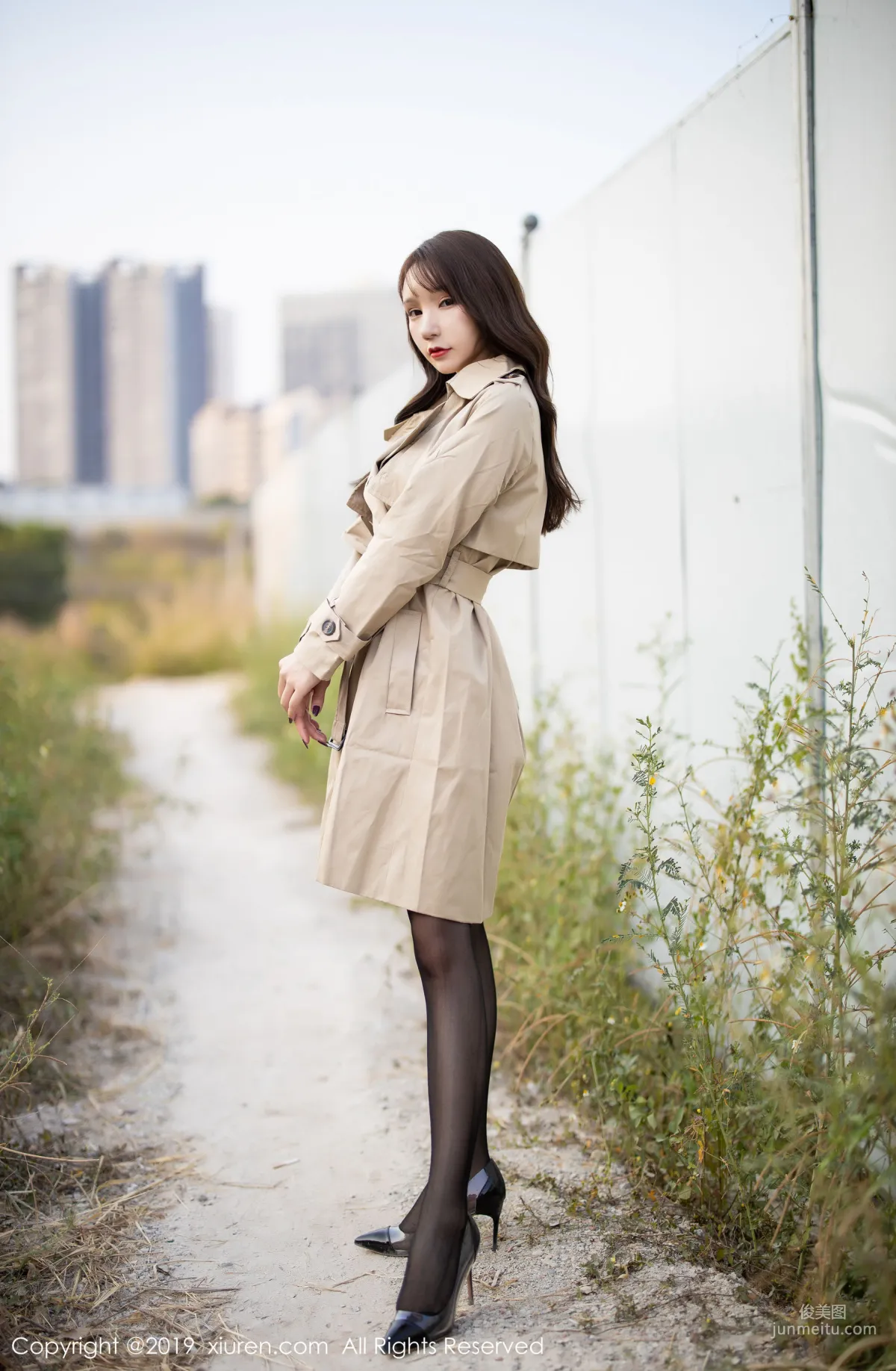 Zhou Yuxi Sandy Exquisite Lingerie with Black Stockings and Suspenders [XiuRen] No.1876 Photo Set photo 4