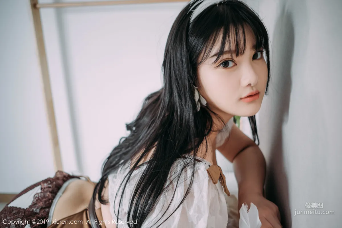 Xiao Younai Baby Face and Big Bust Maid + Seductive Lingerie [XiuRen] No.1824 Photo Set photo 45
