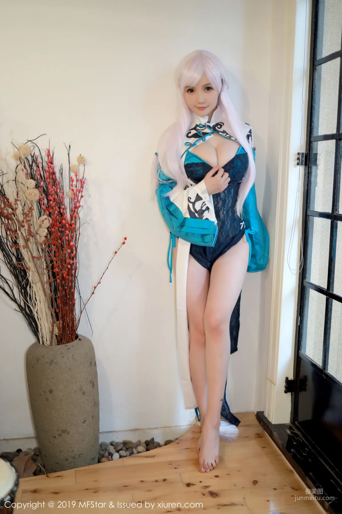 Mini Dameng Meng, Pink Twin Tails Character Cos Theme [MFStar] Vol.239 Photo Set photo 8
