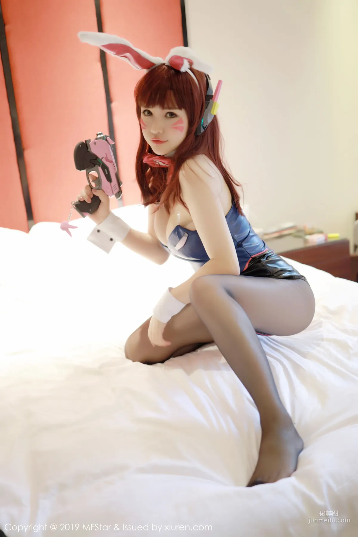 恩率babe&艾莉Evelyn《雙人拉拉+DVA cos》 [模範學院MFStar] Vol.244 寫真集 43