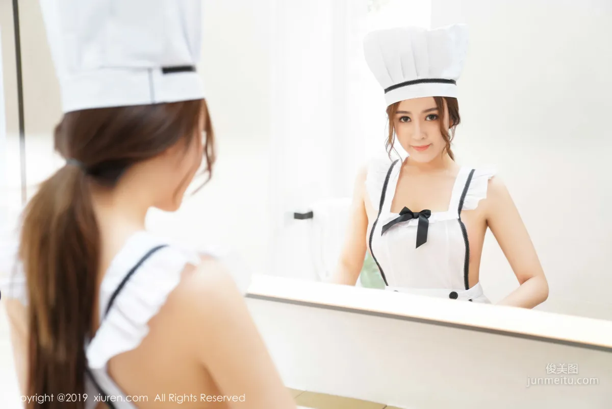 Zhou Jingkong, Sexy Cook Adds a Meal [XiuRen] No.1889 Photo Set photo 7