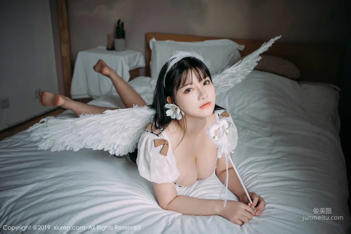 Xiao Younai Baby Face and Big Bust Maid + Seductive Lingerie [XiuRen] No.1824 Photo Set photo 31