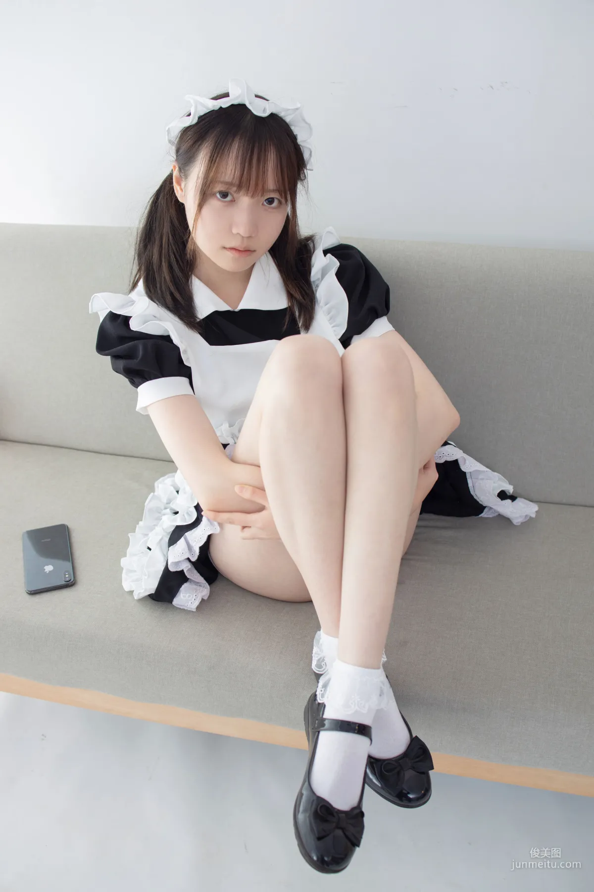 Aika《蕾丝花边短袜女仆》 [森萝财团] JKFUN-053 写真集5