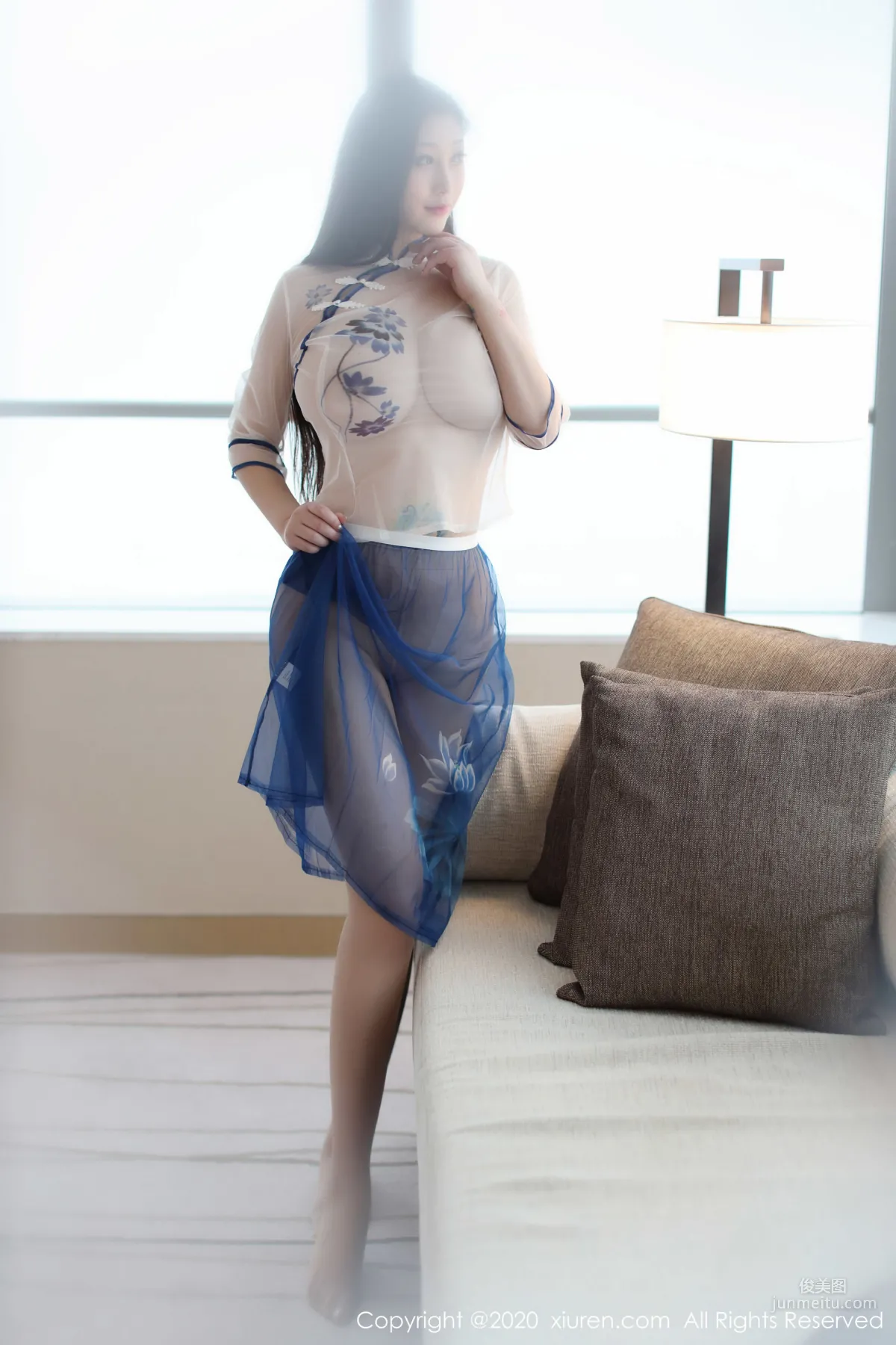 Daji Toxic Clear and Beautiful Sheer Lingerie [XiuRen] No.1902 Photo Set photo 8