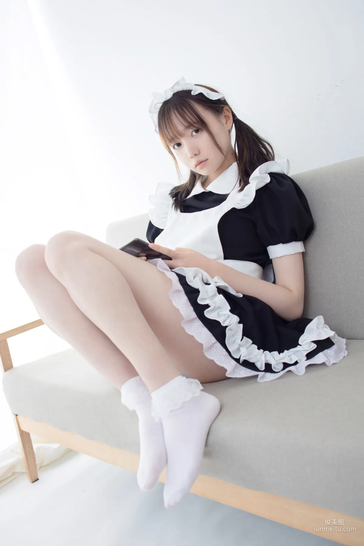 Aika《蕾絲花邊短襪女仆》 [森蘿财團] JKFUN-053 寫真集 11