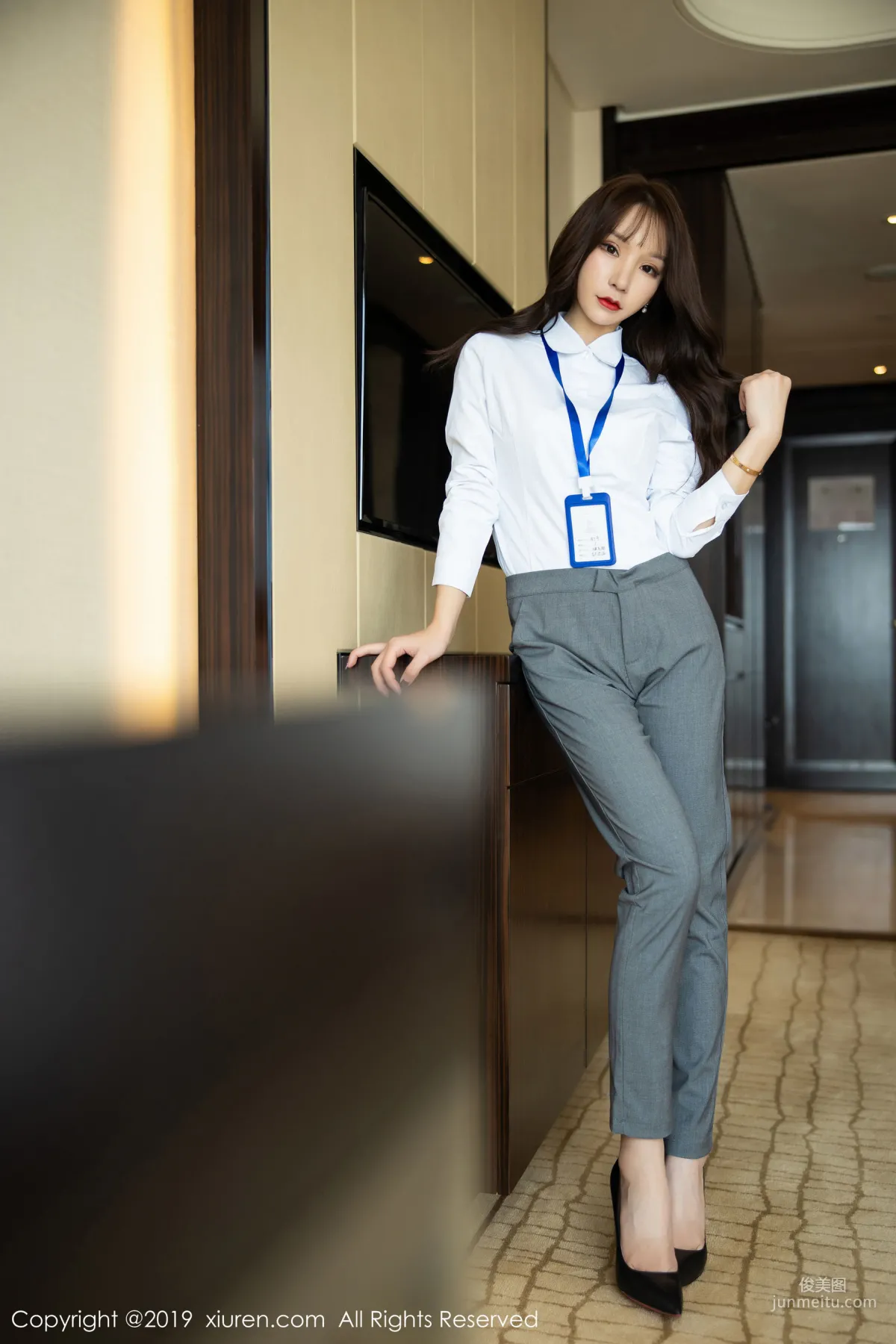 Zhou Yuxi Sandy The Story of the Boss and the Secretary [XiuRen] No.1834 Photo Set photo 27