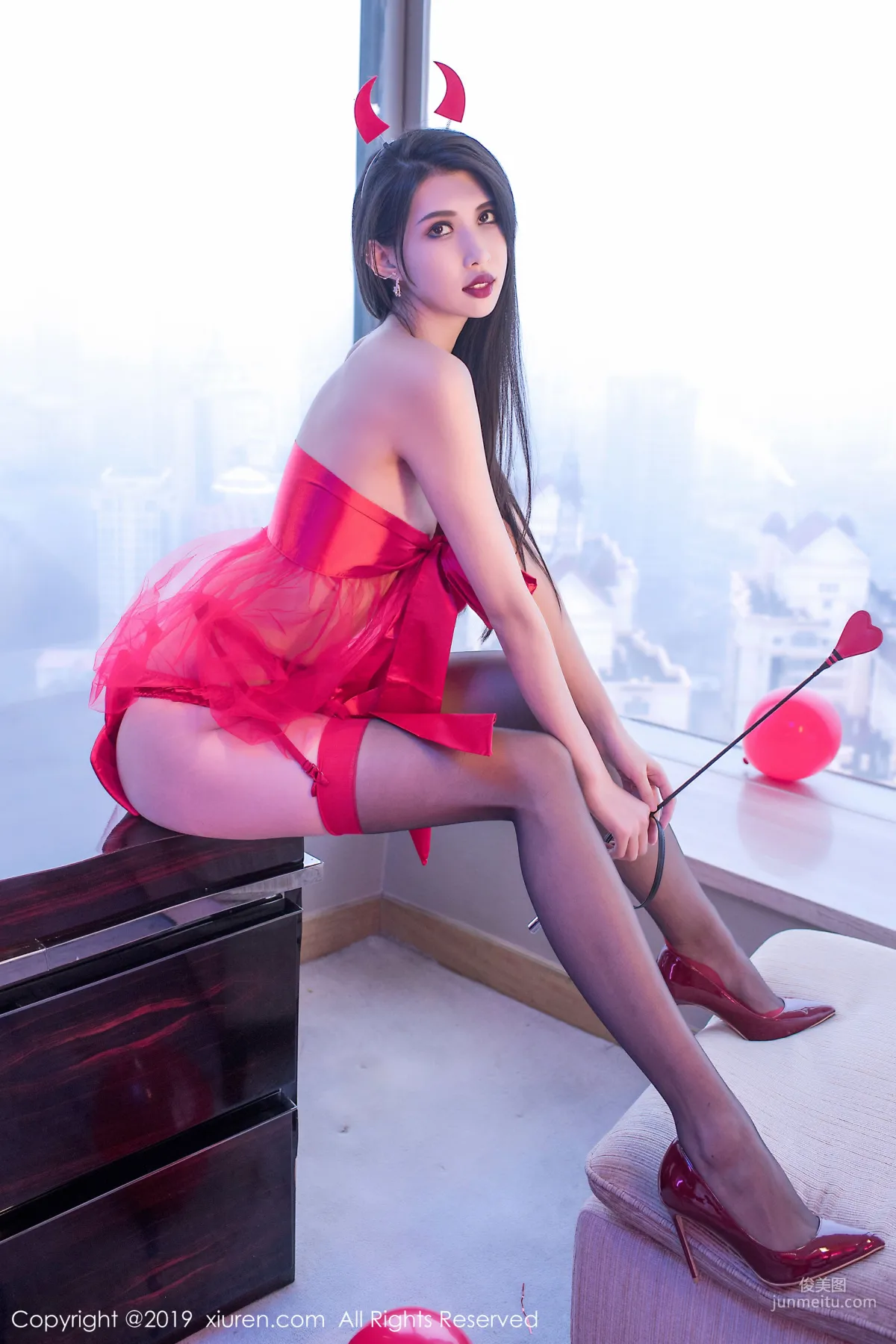 Ge Zheng Model《Christmas and New Year Theme》 [XiuRen] No.1871 Photo Set photo 80