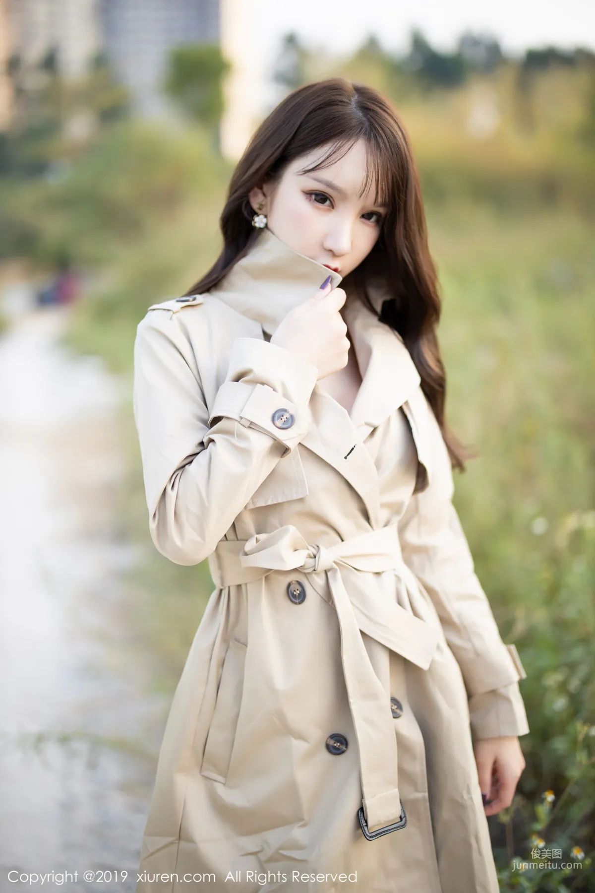 Zhou Yuxi Sandy Exquisite Lingerie with Black Stockings and Suspenders [XiuRen] No.1876 Photo Set photo 7