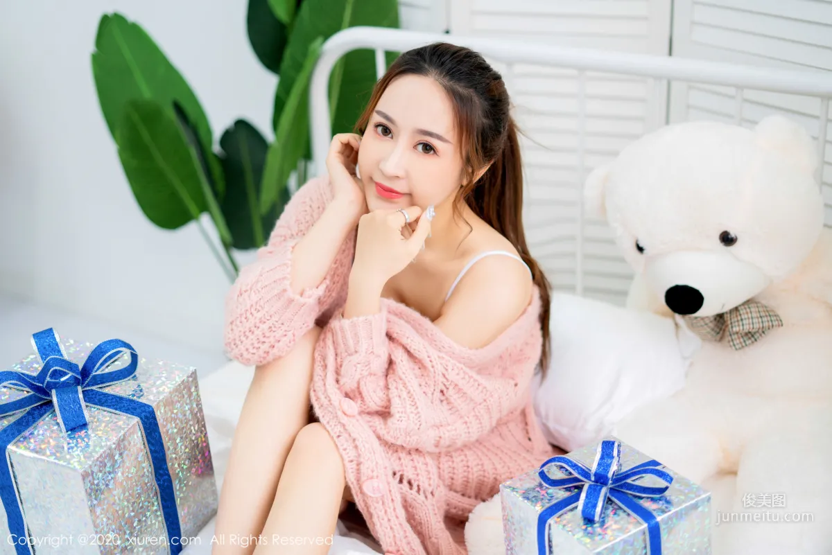 Zhou Jingkong New Year Gift Box [XiuRen] No.1938 Photo Set photo 8