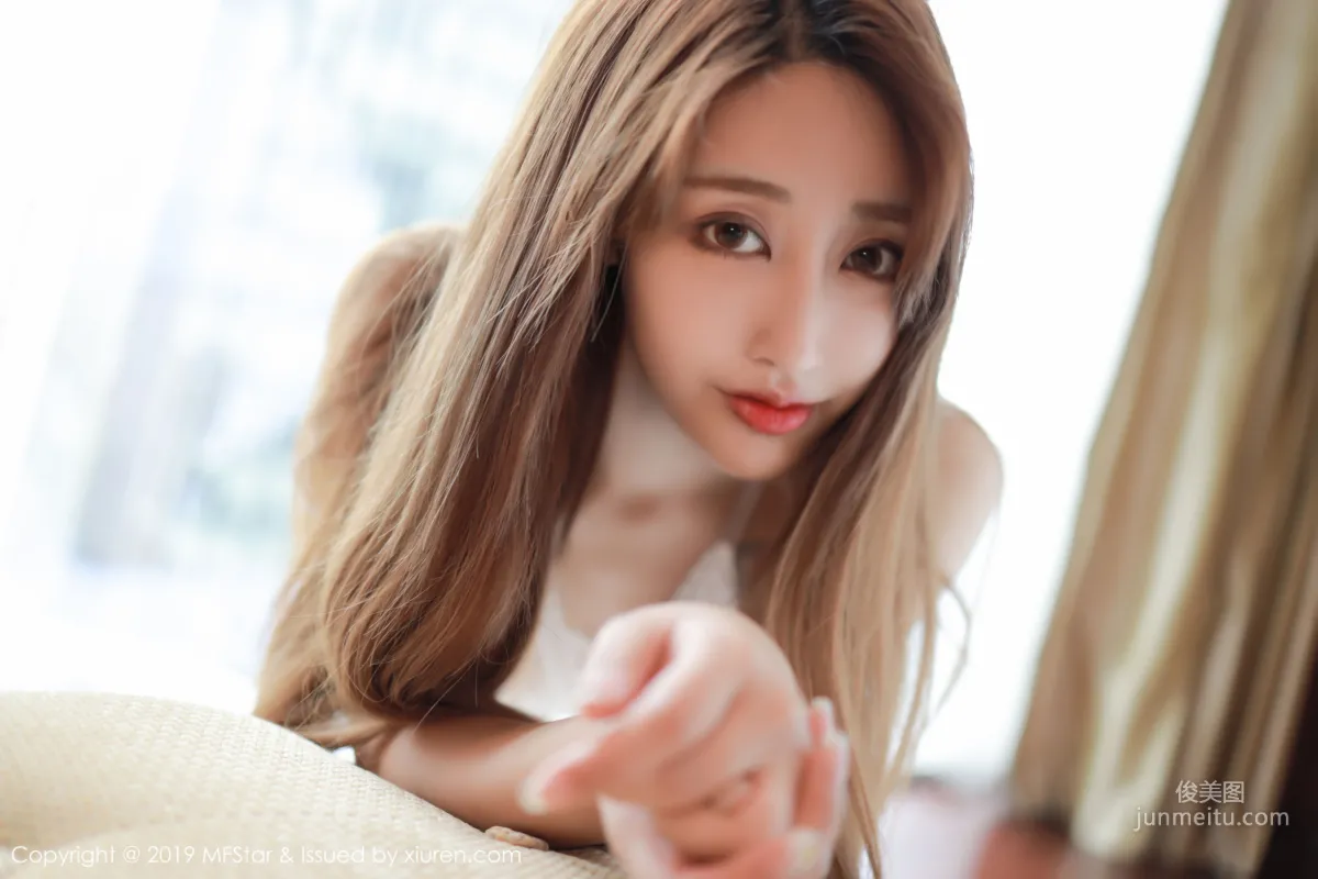 Betty Lin Zixin, Sheer Hollow-Out Lingerie [MFStar] Vol.245 Photo Set photo 50