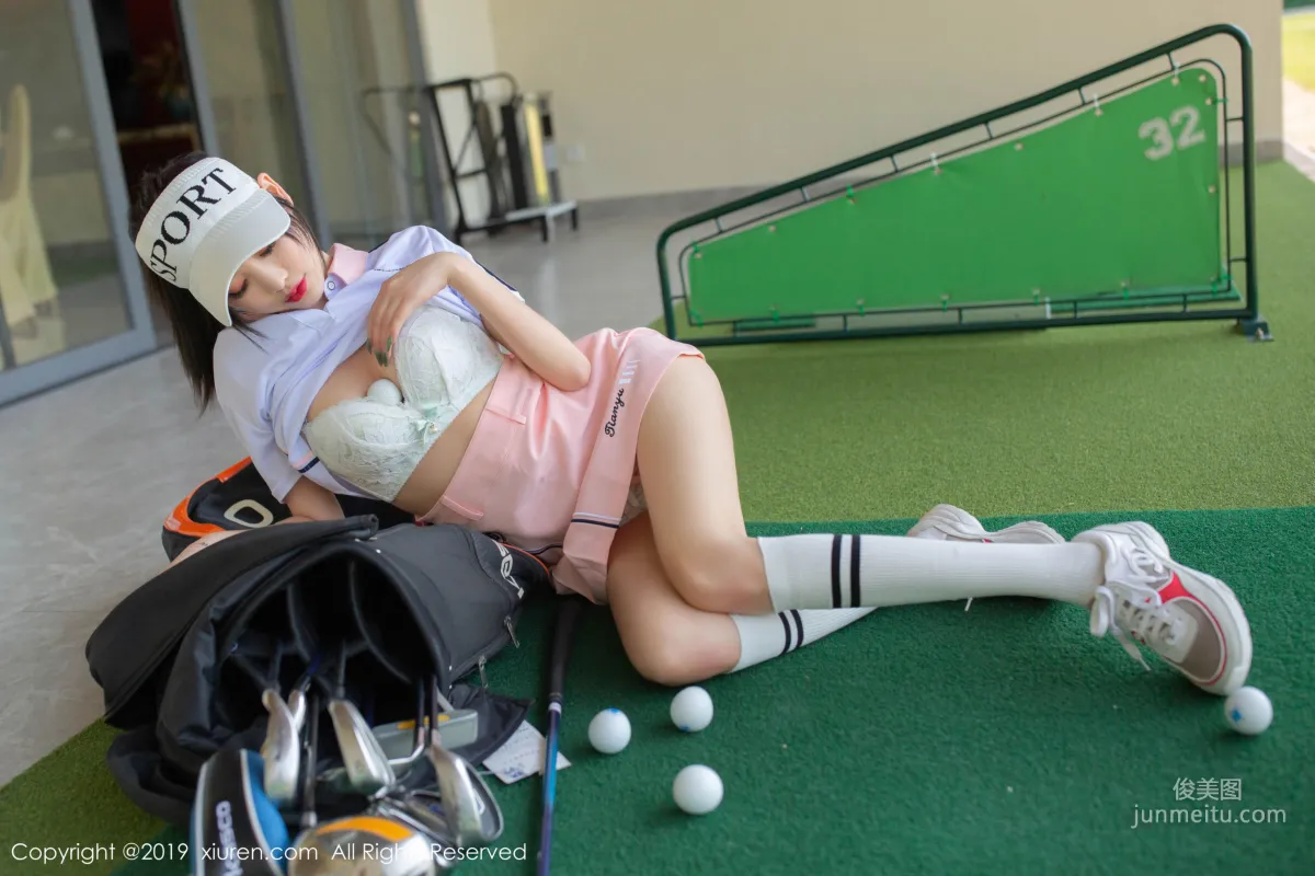 Yang Chenchen sugar, Golf Theme [XiuRen] No.1874 Photo Set photo 3