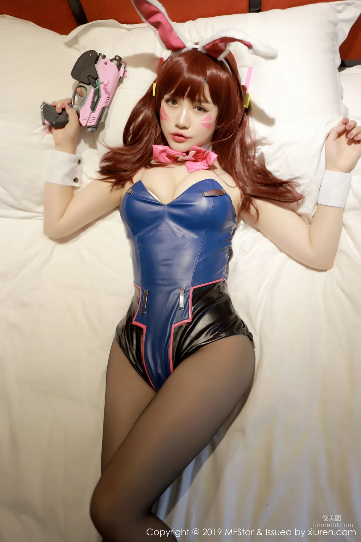 恩率babe&艾莉Evelyn《雙人拉拉+DVA cos》 [模範學院MFStar] Vol.244 寫真集 42