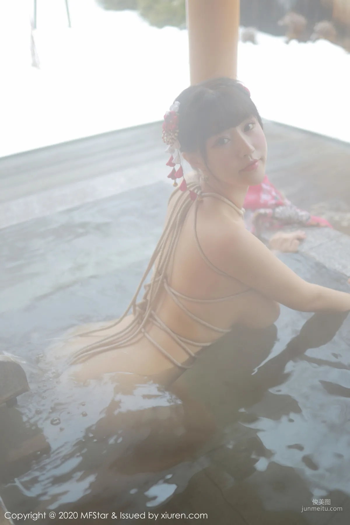 Zhu Ke'er Flower, Gorgeous Kimono and Bondage Passion Series [MFStar] Vol.249 Photo Set photo 56