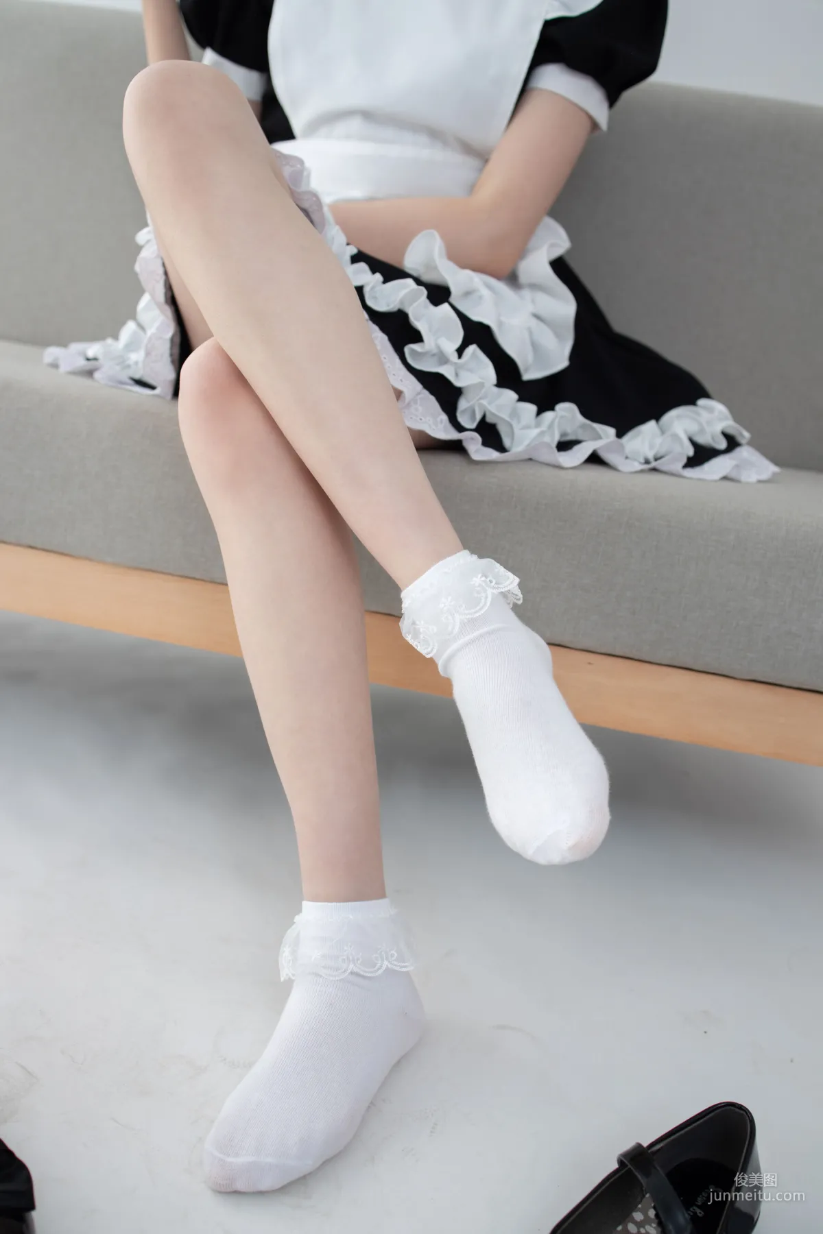 Aika《蕾絲花邊短襪女仆》 [森蘿财團] JKFUN-053 寫真集 15