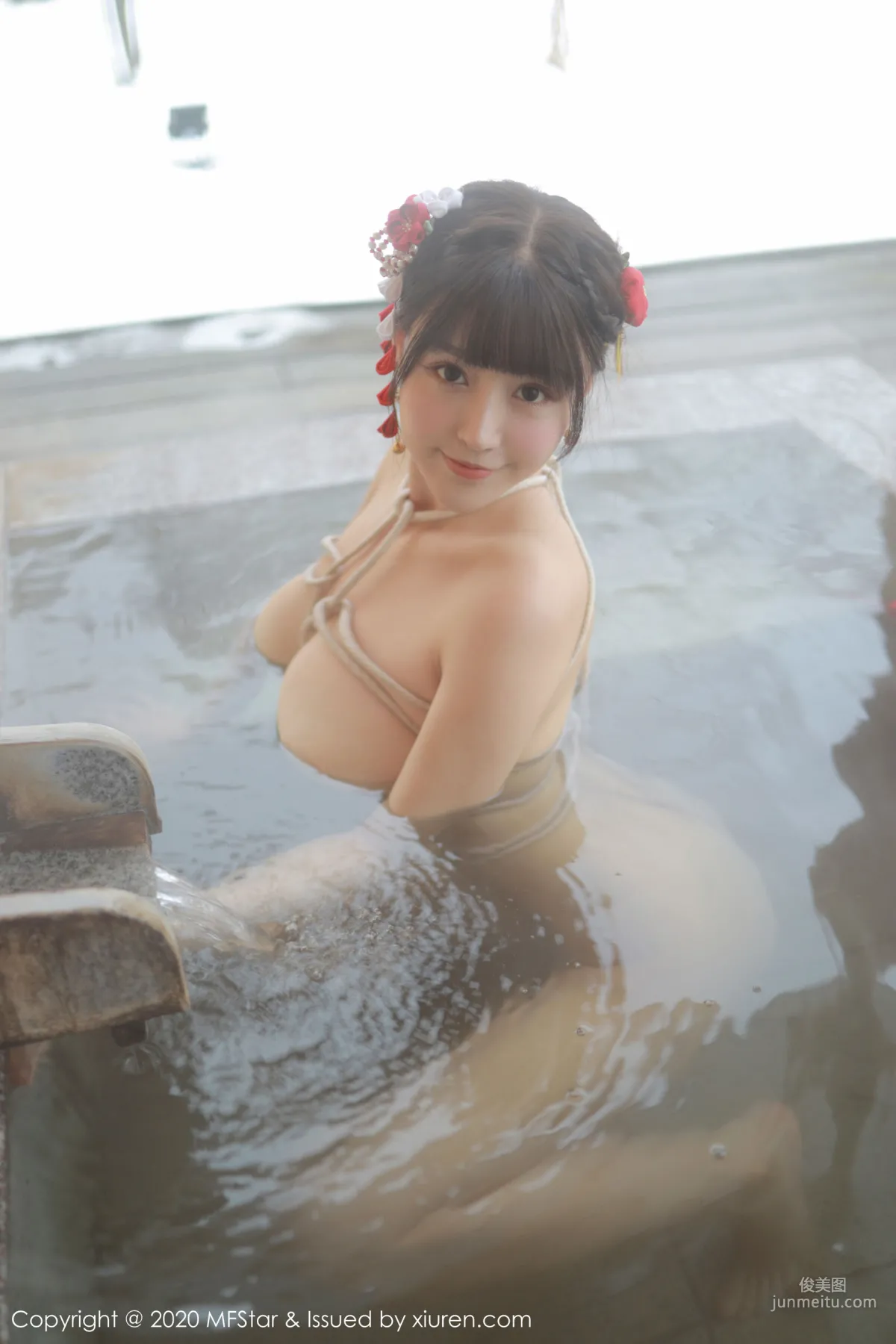 Zhu Ke'er Flower, Gorgeous Kimono and Bondage Passion Series [MFStar] Vol.249 Photo Set photo 48