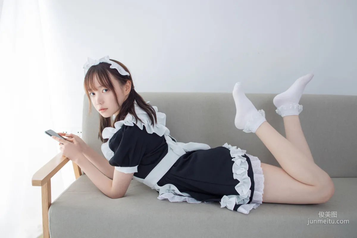 Aika《蕾絲花邊短襪女仆》 [森蘿财團] JKFUN-053 寫真集 21