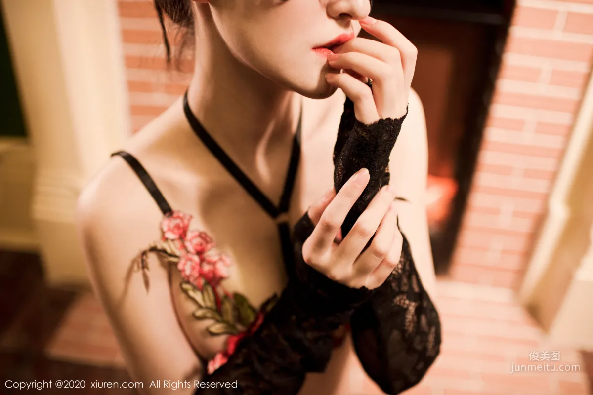Shen Mengyao, Black Stockings Erotic Art [XiuRen] No.1923 Photo Set photo 22