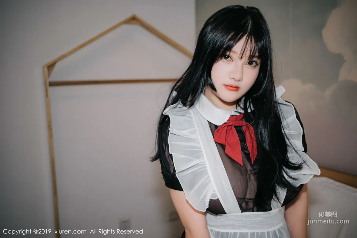 Xiao Younai Baby Face and Big Bust Maid + Seductive Lingerie [XiuRen] No.1824 Photo Set photo 60