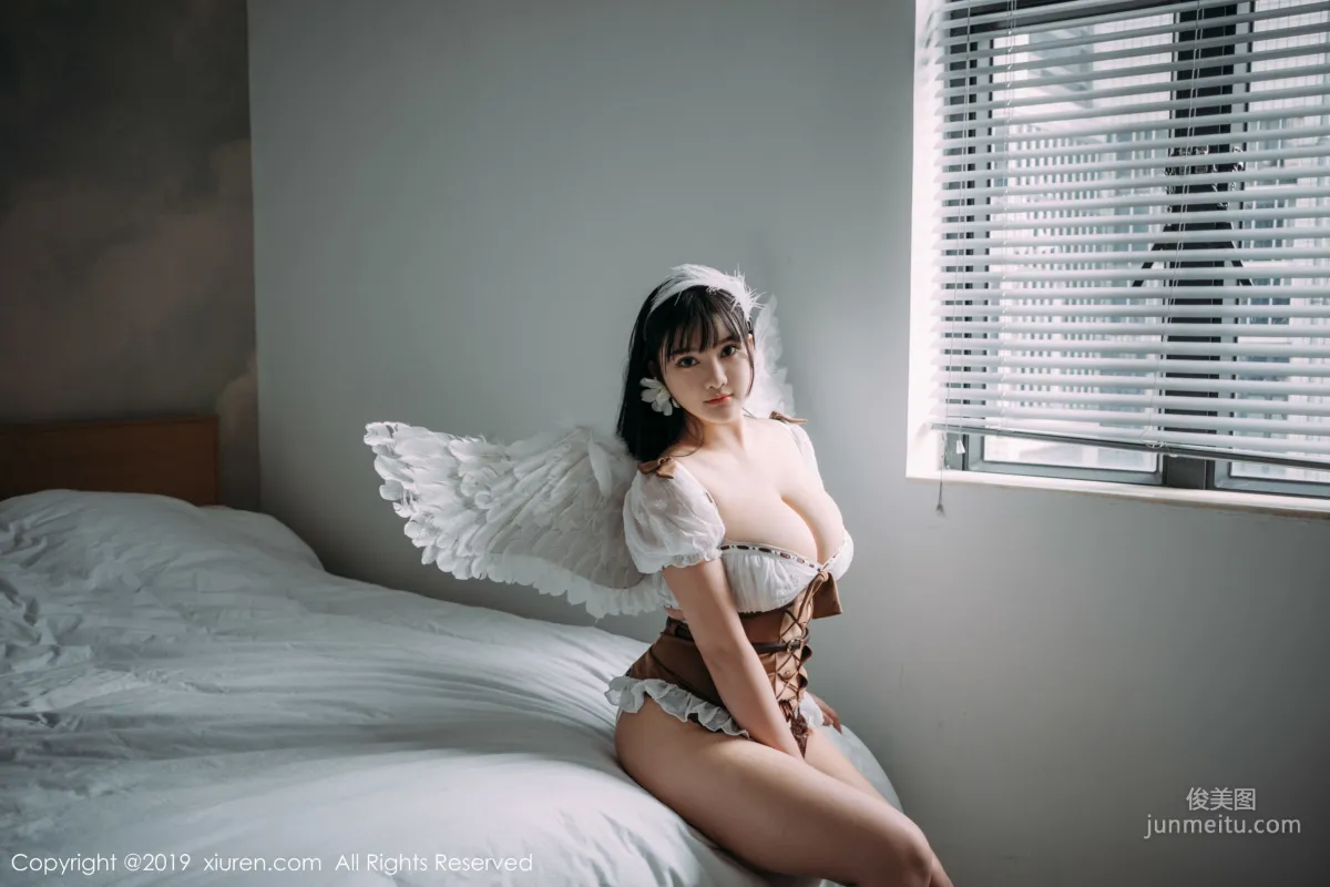 Xiao Younai Baby Face and Big Bust Maid + Seductive Lingerie [XiuRen] No.1824 Photo Set photo 21