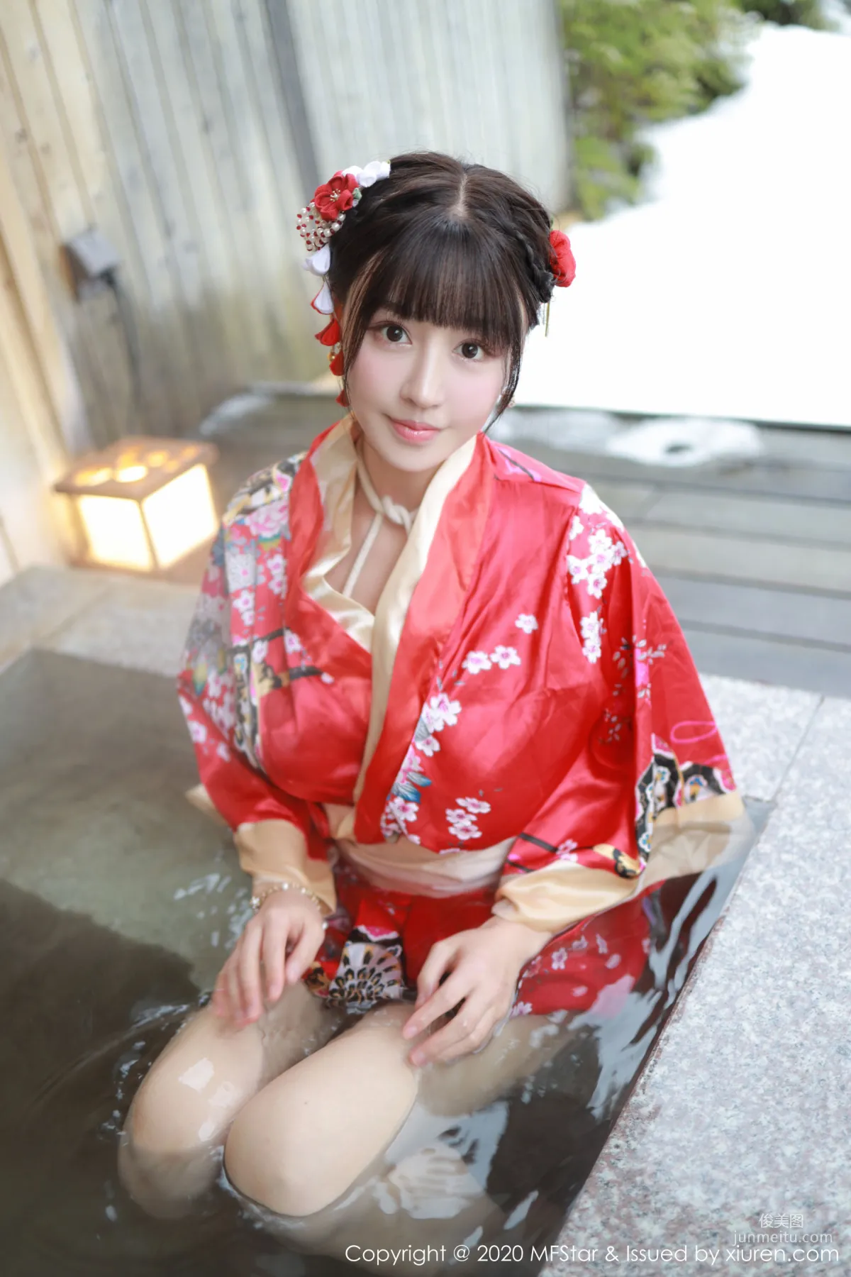 Zhu Ke'er Flower, Gorgeous Kimono and Bondage Passion Series [MFStar] Vol.249 Photo Set photo 17