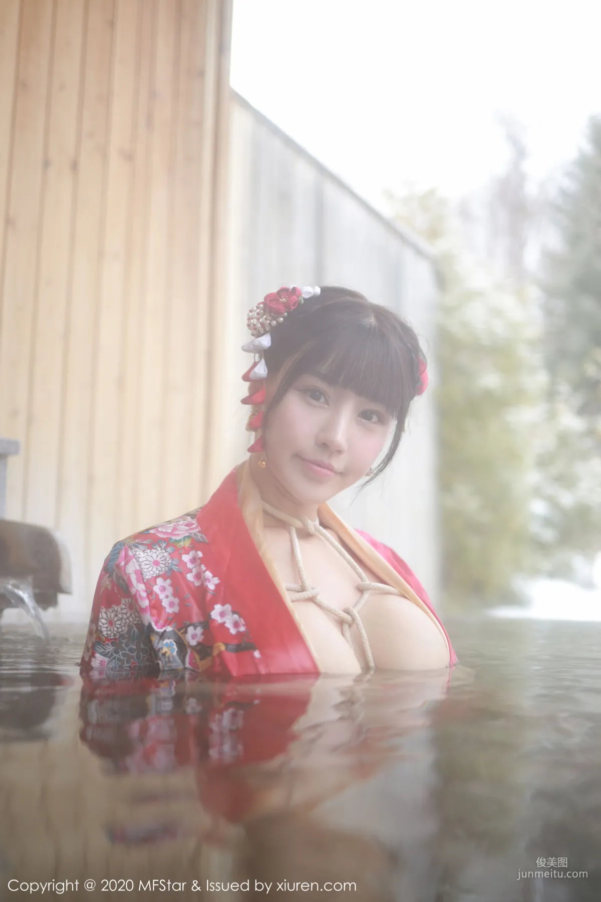Zhu Ke'er Flower, Gorgeous Kimono and Bondage Passion Series [MFStar] Vol.249 Photo Set photo 26