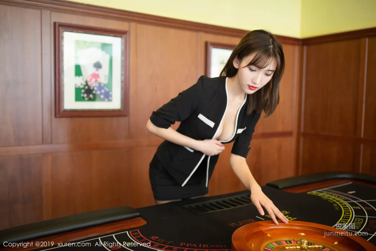 Lu Xuanxuan, Casino Dealer Theme, [XiuRen] No.1807 Photo Set photo 5
