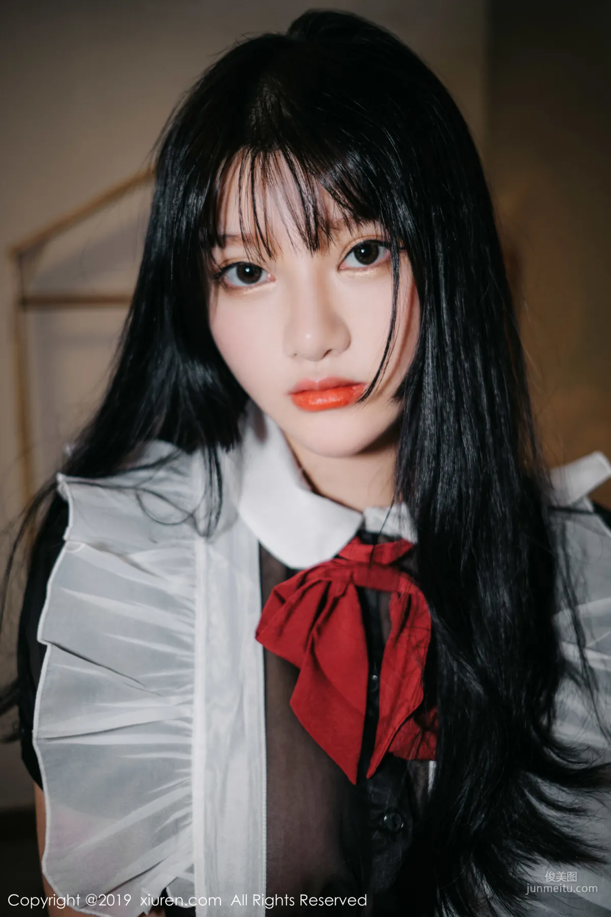 Xiao Younai Baby Face and Big Bust Maid + Seductive Lingerie [XiuRen] No.1824 Photo Set photo 3