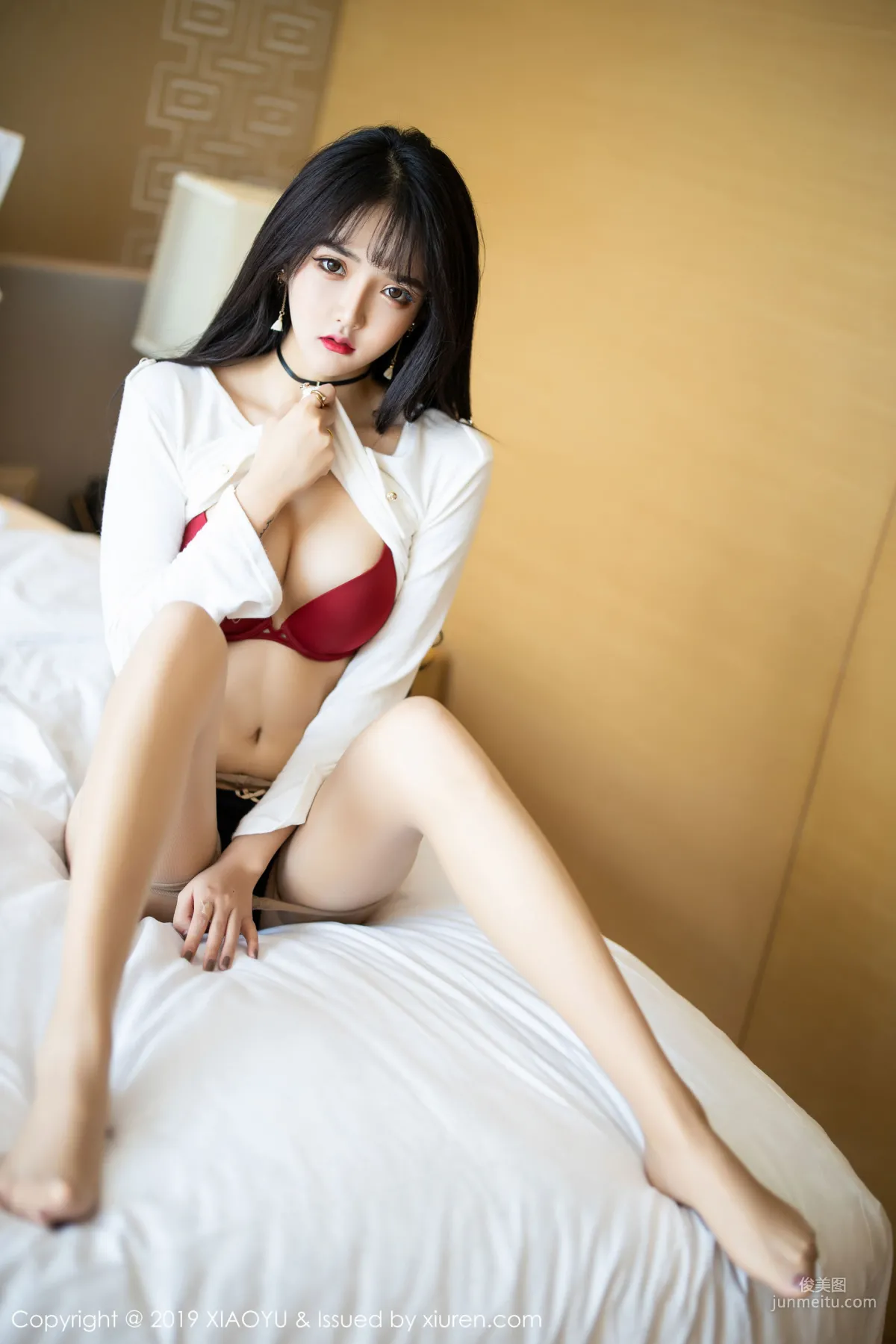 Miko Jiang Sexy Jeans + Shirt Stockings [XIAOYU] Vol.212 Photo Set photo 87